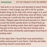 Anon feels like Ant Hitler